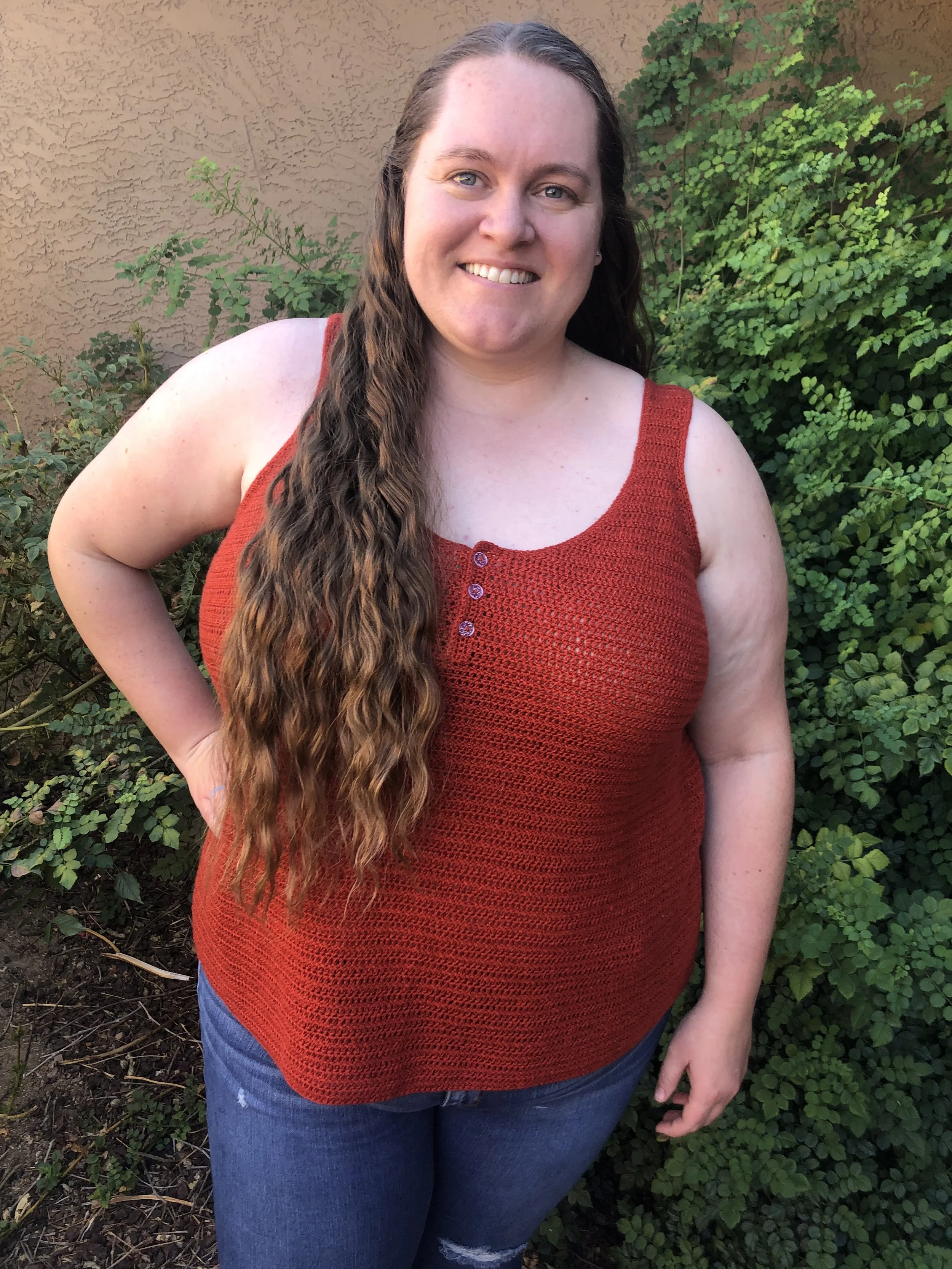 Daphne Henley Tank Top: Pattern Tester Showcase — Tinderbox Crochet